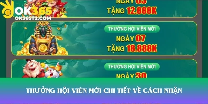 Chi tiết về cách nhận thưởng hội viên mới cho bạn